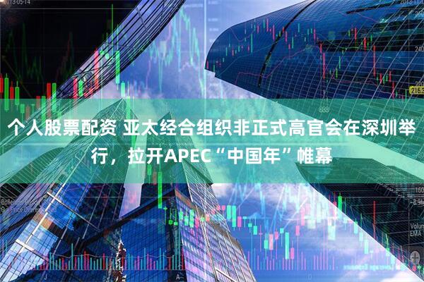 个人股票配资 亚太经合组织非正式高官会在深圳举行，拉开APEC“中国年”帷幕
